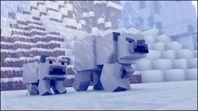 L'ours polaire est apparu en :