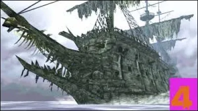 Dans ''Pirates des Caraïbes : Le Secret du coffre maudit'' , comment s'appelle le bateau de Davy Jones ?