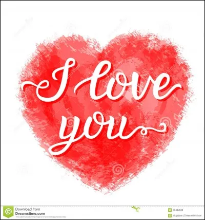 Est-ce qu'il ou elle vous dit souvent "je t'aime" ?