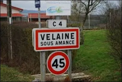 Nous terminons notre promenade en Meurthe-et-Moselle, à Velaine-sous-Amance. Nous sommes dans l'ancienne région ...