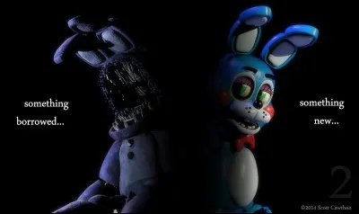 Pourquoi dans FNaF 2 y a-t-il des modèles Toys ?