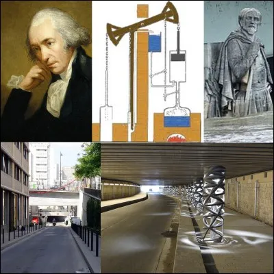 Allons « rue Watt » !
Je crois que l'on peut dire qu'avoir nommé cette rue du nom de la personne qui mit au point la machine à vapeur n'est pas réellement un hommage à cet illustre homme ! Cette rue passe au-dessous de la gare d'Austerlitz, près de la Seine.
Quelle est la raison de cette pensée ?