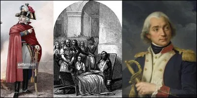 Allons au carrefour du « boulevard Saint-Marcel » et de la « rue du Jura » !
C'est l'emplacement du cimetière Sainte-Catherine, aujourd'hui disparu. Il a été fermé en 1824. Ce cimetière fut désigné pour accueillir le corps des condamnés à mort exécutés.
Qui, parmi ces trois propositions, n'a pas été condamné à mort ?