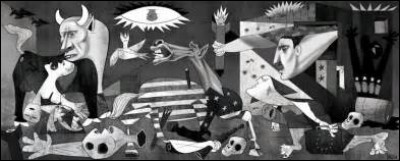 Quel tableau de Picasso fait référence au bombardement d'une ville ?
