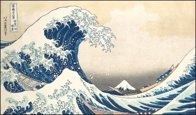 Quelle vague mythique a &eacute;t&eacute; peinte par Hokusai ?