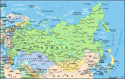Quelle plan&egrave;te est plus petite que la Russie ?