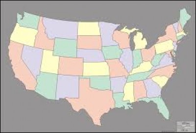 Lequel de ces États des États-Unis ne se situe pas au nord ?