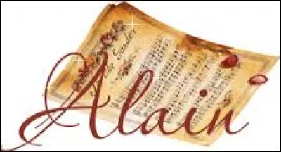 Laquelle de ces personnalités célèbres n'a pas pour prénom Alain ?