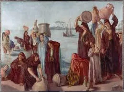 Le tableau suivant "Femmes au bord du Nil" a été peint par ...