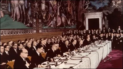 Quand eut lieu le traité de Rome ?