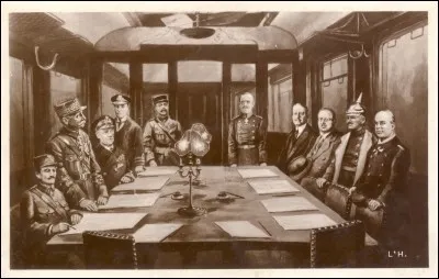 Quand fut signé l'armistice ?