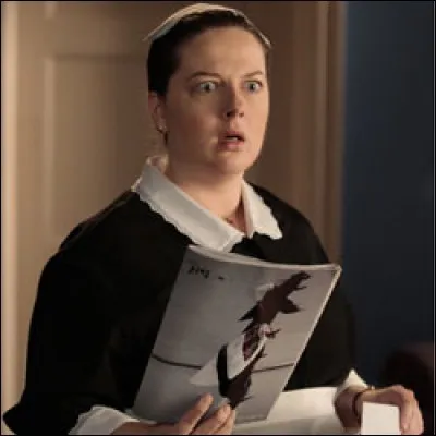 Dorota est la servante de l'hôtel...