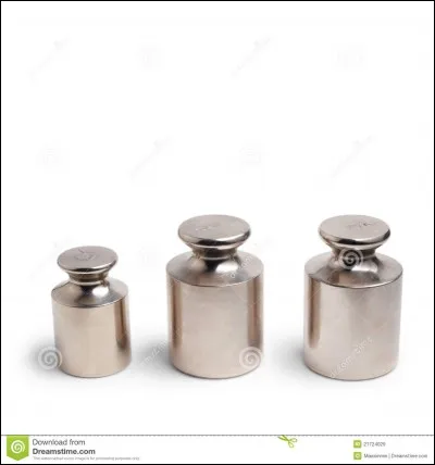 Quel appareil permet de mesurer un poids ?