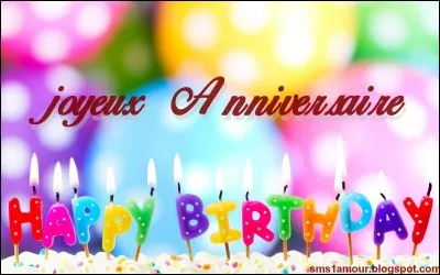 Vous préférez fêter votre anniversaire en...