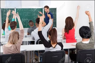 Si ta prof de maths t'appelle au tableau, quelle réaction as-tu ?