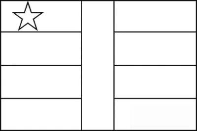 Quelles couleurs doit-on mettre à ce drapeau ?