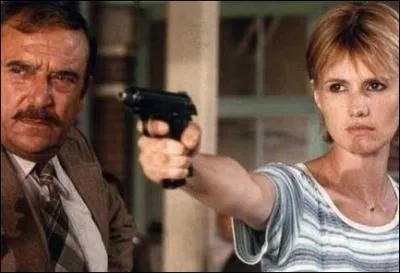 Jean Marc Thibault et Miou Miou dans 'La femme flic' on lui doit aussi 'Un taxi mauve' et Le juge Fayard dit le sheriff'. C'est ...