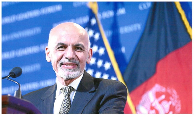 Ashraf Ghani est l'actuel président de la République.
