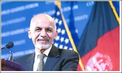 Ashraf Ghani est l'actuel président de la République.