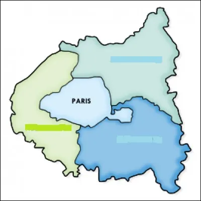 Comment appelle-t-on la zone constituée des trois départements limitrophes de la ville de Paris ?