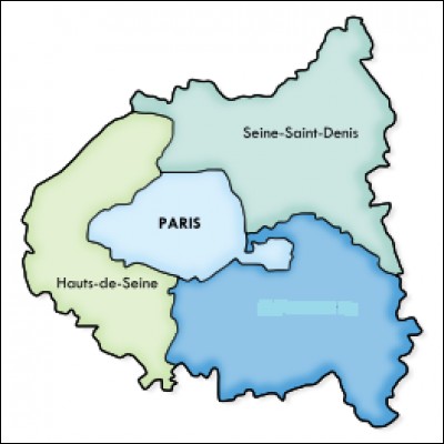 Ces trois départements sont les Hauts-de-Seine, la Seine-Saint-Denis et...
