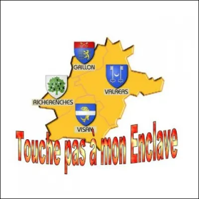 Le Vaucluse possède une partie entièrement enclavée dans la Drôme. Quel est son nom ?