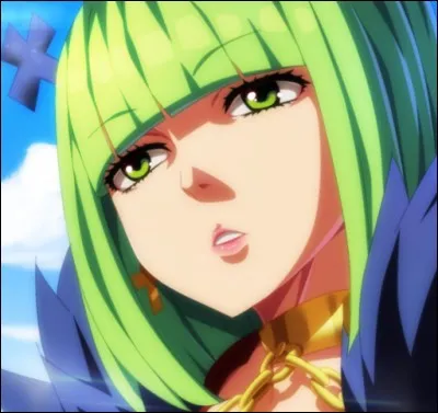 Ah ! Enfin un visage d'ange. Dans le manga, la belle Brandish a &eacute;t&eacute; capable de rapetisser...
