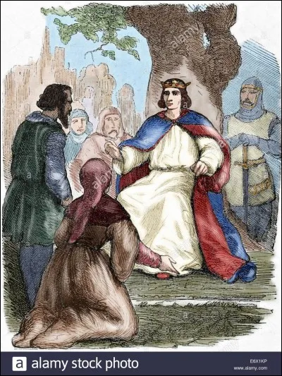 Quel roi fut proclamé saint ?