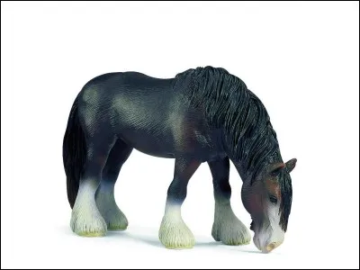 Combien la marque Schleich compte-t-elle de chevaux qui broutent ?