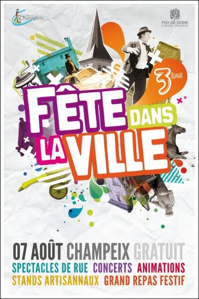 Vous êtes à une fête de ville, que faites-vous ?