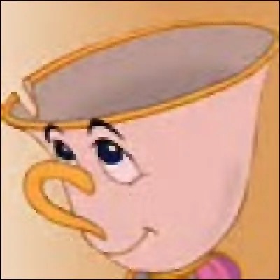 Dans "La Belle et la Bête", comment s'appelle le fils de Mrs. Samovar ?