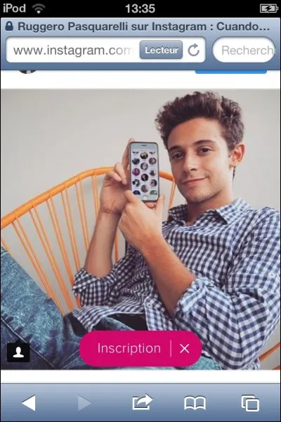 Qui est ce garçon ?