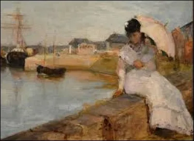 Qui a peint "Vue du petit port de Lorient" ?