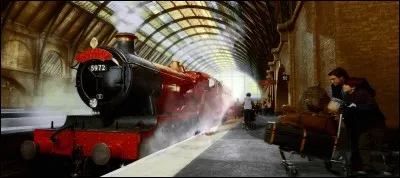 Quel est le numéro du quai où se trouve le train de Harry ?