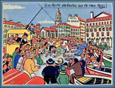 Quand on joue "à la raspaille", de quelle manière joue-t-on ?