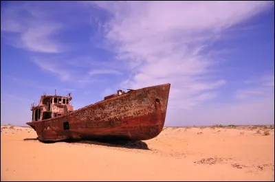 De ces trois mers, l'une est disparue suite à l'activité humaine !