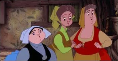 Dans "La Belle au bois dormant", quelle bonne fée veut habiller Aurore en bleu ?