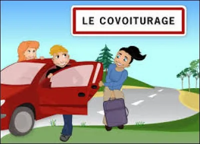 Le covoiturage limite la pollution et les embouteillages.
