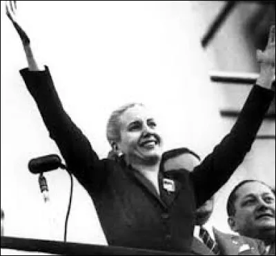 Cette femme est une figure emblématique de l'Argentine des années 40 et 50. Aujourd'hui encore, beaucoup lui vouent une admiration sans limite. Ancienne comédienne, femme politique et à la tête d'une association de bienfaisance, il s'agit de ...