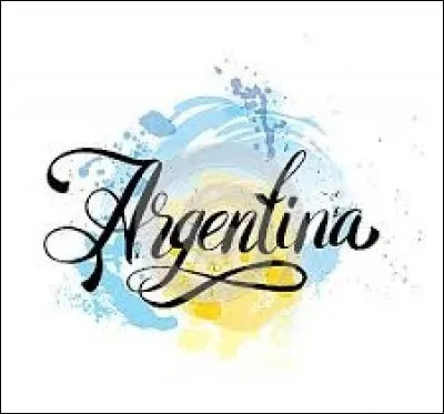 Cliquer sur l'image représentant le drapeau argentin :