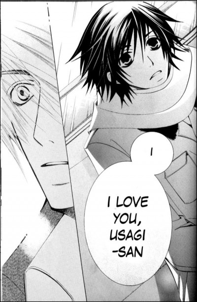 Dans quel tome du manga, Misaki fait-il sa première déclaration à Usagi-San ?