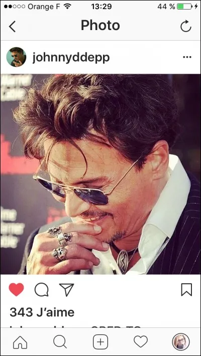 Peut-être ne le savais-tu pas, mais oui, Johnny Depp a des tatouages. Combien ?