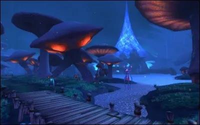 Comment se nomme cette région formée principalement d'eau ?