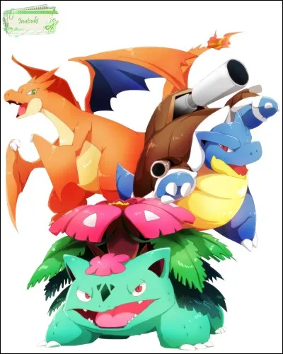 Dans "Pokémon Soleil et Lune" qui vous donne les méga-gemmes des trois premiers starters ?