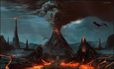 Par quelle terre passent Frodon, Sam et Gollum pour atteindre l'entrée du Mordor, la Porte Noire ?
