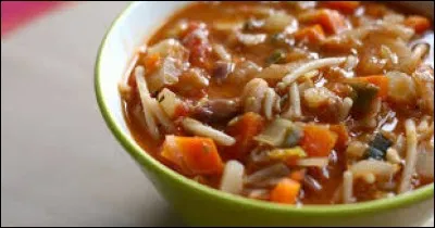 Qu'est-ce qu'une minestrone ?