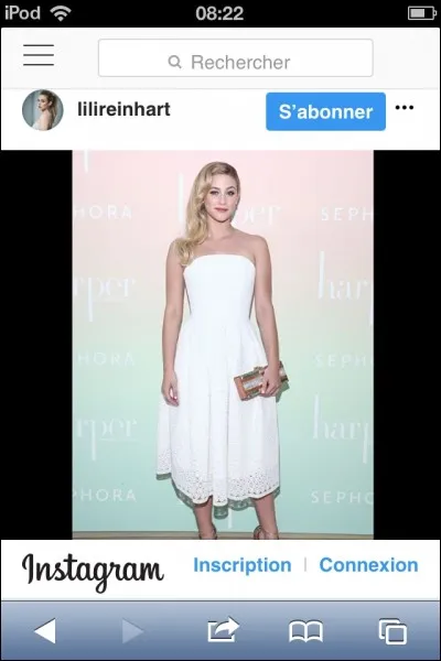 Dans quelle série joue-t-elle actuellement ?