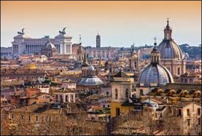 Est-ce bien Rome, la capitale de l'Italie, sur cette photo ?