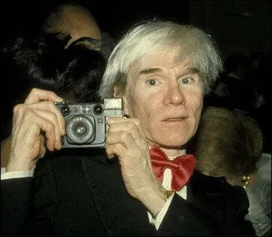 Laquelle de ces personnes n'a pas t 'tudie' par Andy Warhol