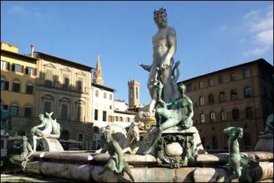 Quelle est cette fontaine située à Florence ?